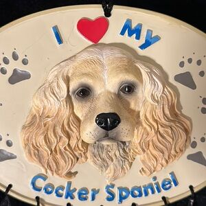 Spooniques I ❤️ My Cocker Spaniel Windchime